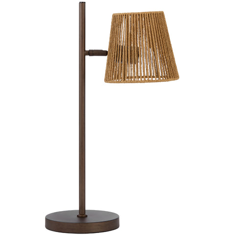 Valora Table Lamp Bronze with Natural String