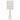 VALTOR E27 White and Antique Gold Table Lamp