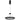 VANTEL 26w LED CCT Dimmable 400mm Anodised Brushed Black Pendant