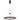 VANTEL 36w LED CCT Dimmable 600mm Anodised Brushed Black Pendant
