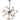 Varlin 18lt Pendant Black and Mirror Glass