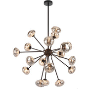 Varlin 18lt Pendant Black and Mirror Glass