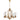 Velden 6lt Pendant Copper with Clear Glass