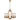 Velden 6lt Pendant Copper with Clear Glass