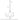 Velden 6lt Pendant Copper with Clear Glass