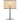 VELICE E27 Black With Natural Woven Shade Table Lamp