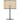 VELICE E27 Black With Natural Woven Shade Table Lamp