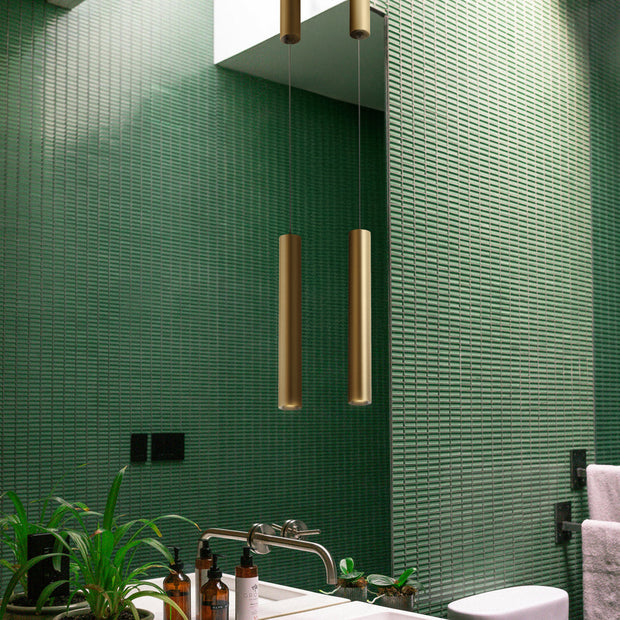VERANO 12w LED 3000K Brass Pendant
