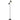 Verik 2lt Floor Lamp Black with Brass Inner