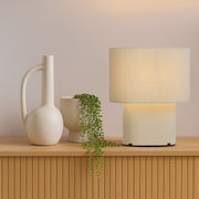 Verso Table Lamp Ivory