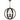 Vestal 6lt Pendant Black with Timber