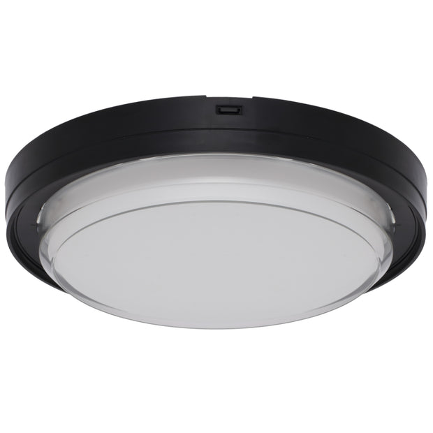 VIGGO ROUND BUNKER 16w CCT BLACK IP65