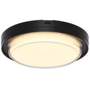 VIGGO ROUND BUNKER 16w CCT BLACK IP65