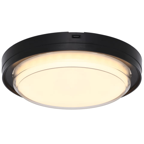 VIGGO ROUND BUNKER 16w CCT BLACK IP65