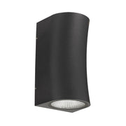 VITA 2x7w LED CCT IP44 Black Up and Down Light