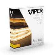 Viper 5w/Metre Dimmable 3000K Warm White Complete IP54 2M LED Strip Kit