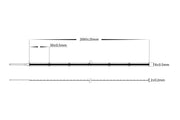 Viper 10w per metre 2m 5500k COB LED Strip Kit - IP54 complete with Dimmable LED driver