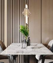 Wand 5W 3CCT LED Amber & Coffee Spinning Top Shape Pendant