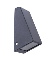 Wedge GU10 Exterior Wall Light Black IP44