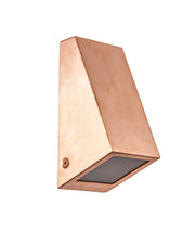 Wedge GU10 Exterior Wall Light Copper IP44
