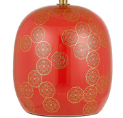Wishes Red Ceramic Table Lamp