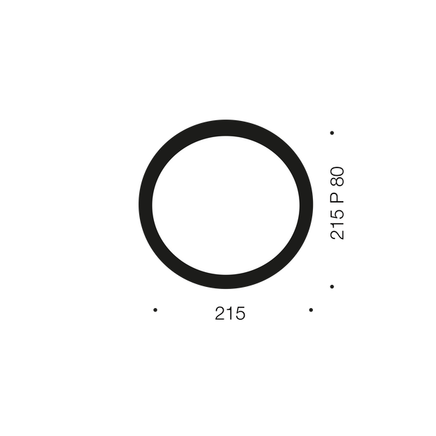 WYNN 8w LED 4000K Black Round Bunker Light