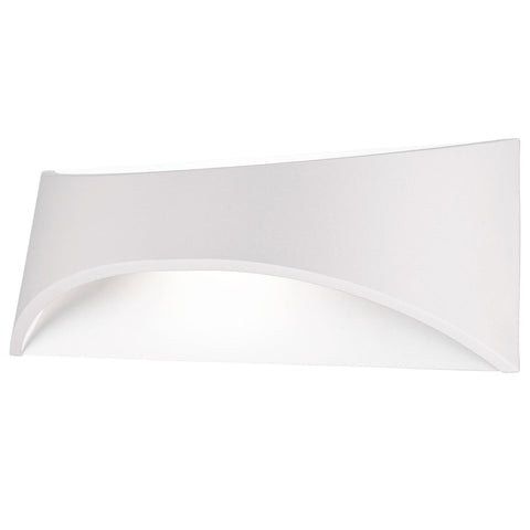 Wells 8w LED Wall Light White - Small