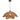 Zamora E27 Pendant Natural Textured Raffia with Black