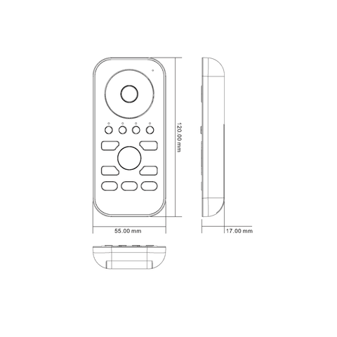 Zigbee Single Colour LED Strip Remote Control