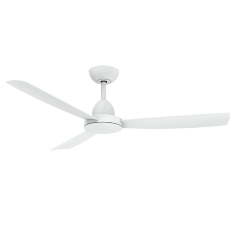Legend DC 1220mm ABS 3 Fast Fix Blade Wall Control Ceiling Fan Only Matt White