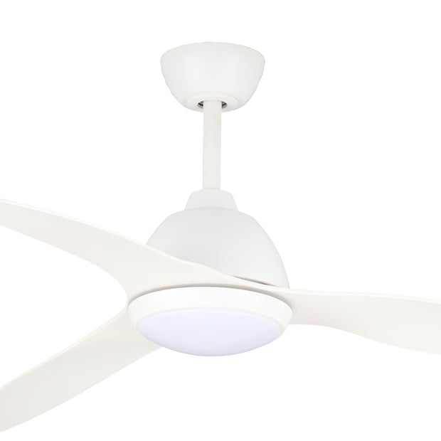 Breeze 52 AC Ceiling Fan White with LED Light