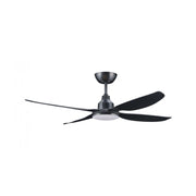 Alaska 48 DC Ceiling Fan Black with LED Light