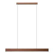 CLIMENE 3 30W LED CCT 1200mm Walnut Pendant