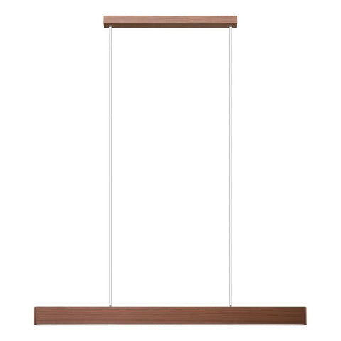 CLIMENE 3 30W LED CCT 1200mm Walnut Pendant