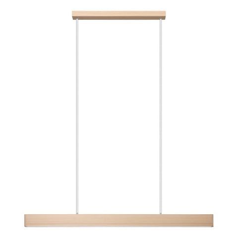 CLIMENE 3 30W LED CCT 1200mm Oak Pendant