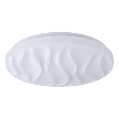 24w Wavey LED 380mm CCT Oyster Light