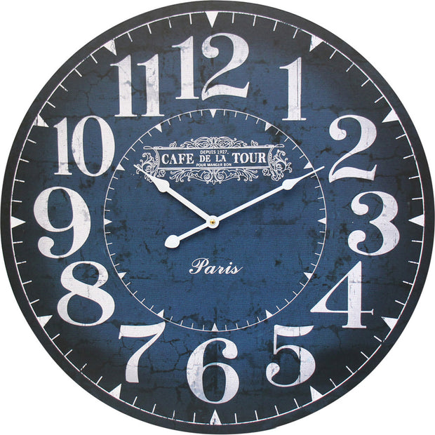 LC9905-2 De La Tour Navy 58cm Clock