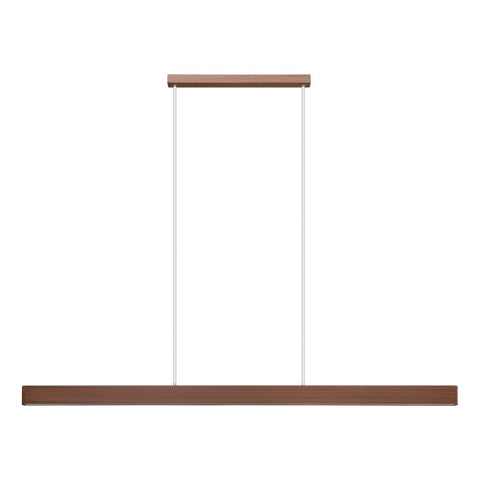 CLIMENE 3 36W LED CCT 1800mm Walnut Pendant