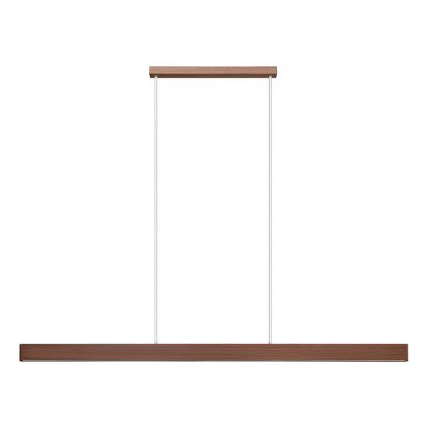 CLIMENE 3 36W LED CCT 1800mm Walnut Pendant