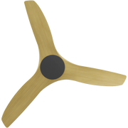 CloudFan 48 Inch WiFi DC Ceiling Fan Black and Bamboo