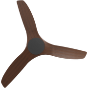 Cloudfan 48 Inch WiFi DC Ceiling Fan Black with Koa Blades