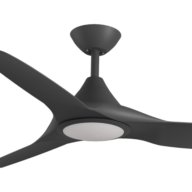 CloudFan 52 Inch WiFi DC LED Ceiling Fan with 20W CCT LED Black