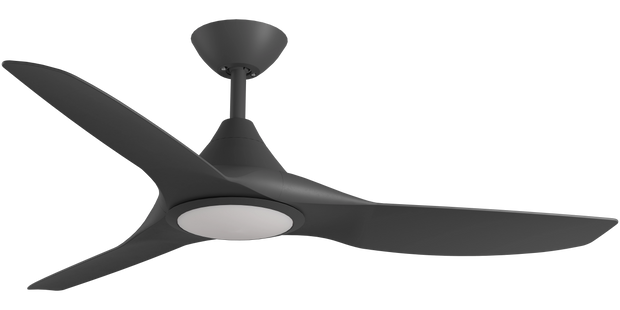CloudFan 52 Inch WiFi DC LED Ceiling Fan with 20W CCT LED Black