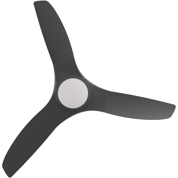 CloudFan 52 Inch WiFi DC LED Ceiling Fan with 20W CCT LED Black