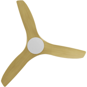 CloudFan 48 Inch WiFi DC Ceiling Fan White and Bamboo