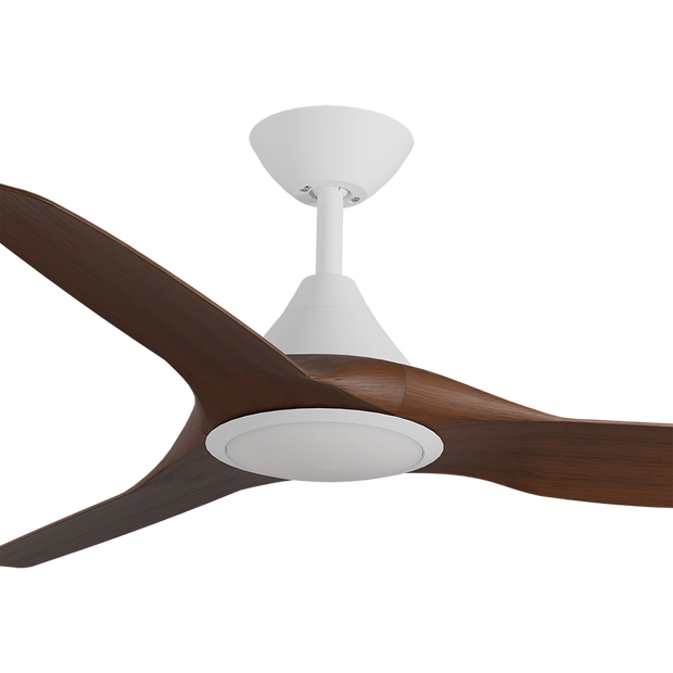 Cloudfan 52 Inch WiFi DC Ceiling Fan with 20W CCT LED White with Koa Blades