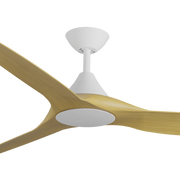 CloudFan 60 Inch WiFi DC Ceiling Fan White and Bamboo