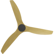 Cloudfan 72 Inch WiFi DC Ceiling Fan Black with Bamboo Blades