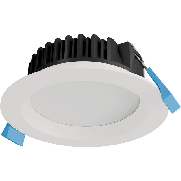 Lory 13w LED CCT Aluminium Recessed Face 90mm Dimmable White Downlight