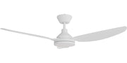 Sora DC 52" White 18W LED Wall Controller & Remote included